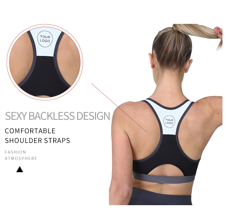 sexy ladies running sports bra impact with high quality for girls-3