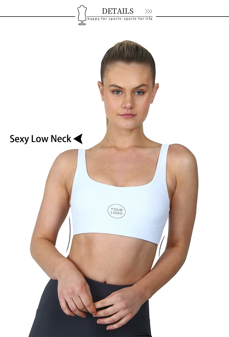 INGOR SPORTSWEAR soft white sports bra on sale for girls-4