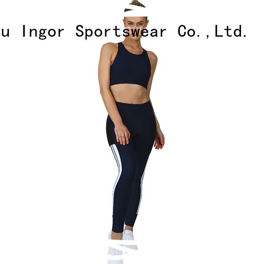 INGOR fashion women yoga set factory price for gym