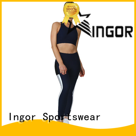 INGOR personalized yoga set factory price for ladies