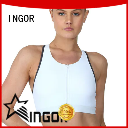 INGOR bra black high impact sports bra with high quality for girls