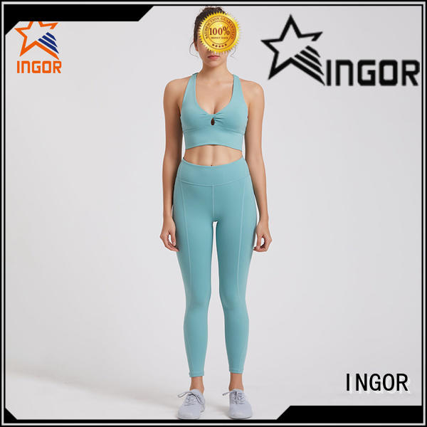 INGOR women yoga set bulk production for sport