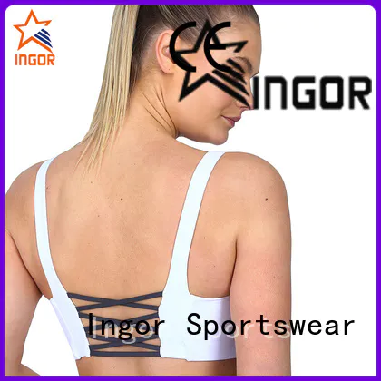 INGOR purple padded sports bra to enhance the capacity of sports for sport
