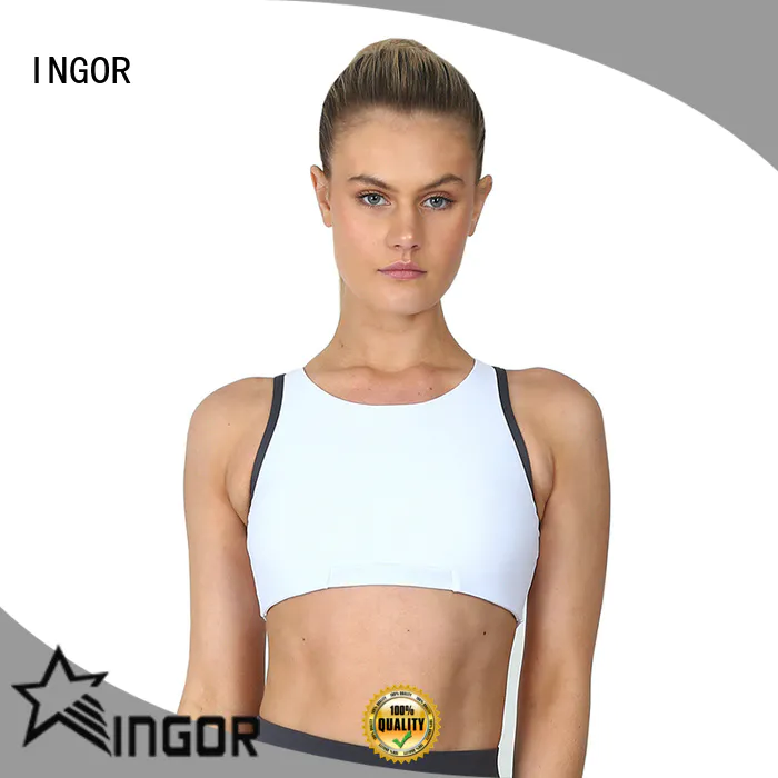 INGOR custom neon pink sports bra on sale for ladies