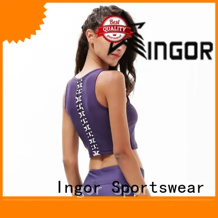 INGOR custom women's sports bra to enhance the capacity of sports for girls