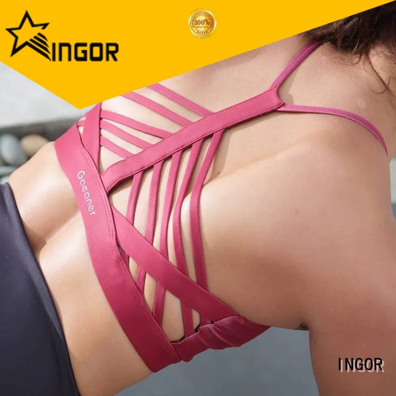 INGOR breathable sports bras with cool backs on sale for sport