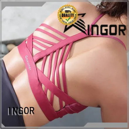 INGOR custom women's sports bra to enhance the capacity of sports for sport