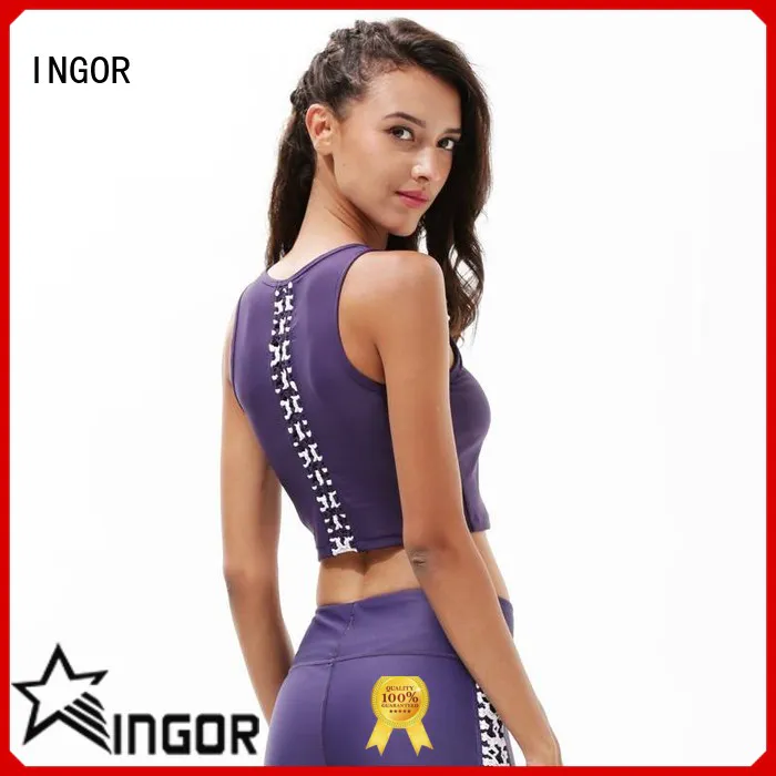 INGOR custom sports bra with high quality for women
