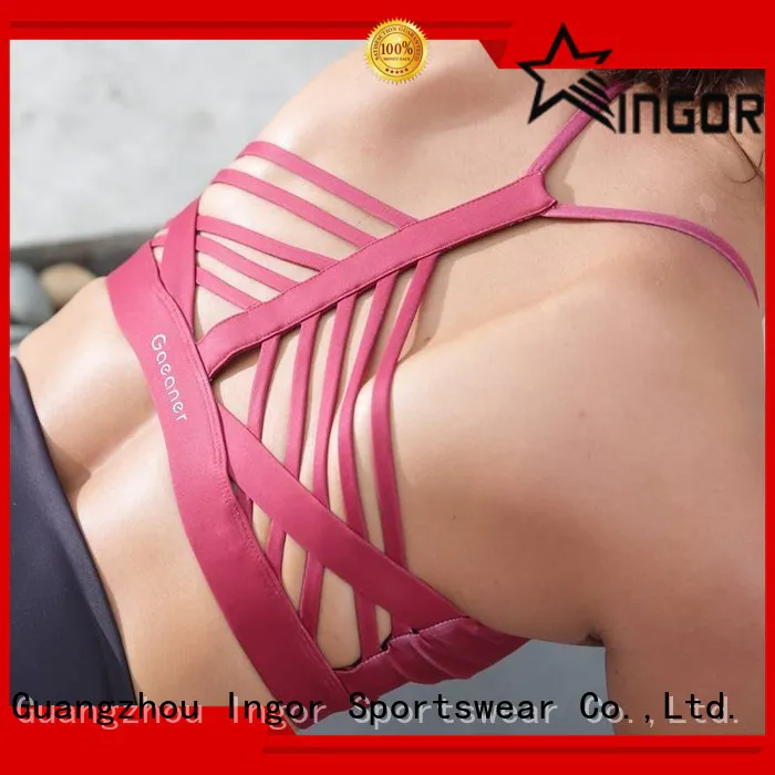 INGOR online low cut sports bra with high quality for girls